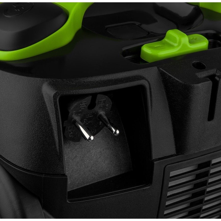 Sencor - Zak-loze Stofzuiger 1,5 l 890W/230V groen/zwart