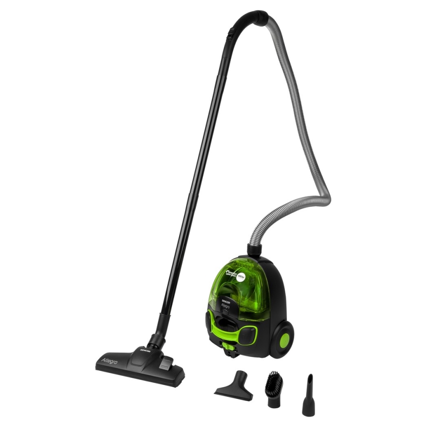 Sencor - Zak-loze Stofzuiger 1,5 l 890W/230V groen/zwart