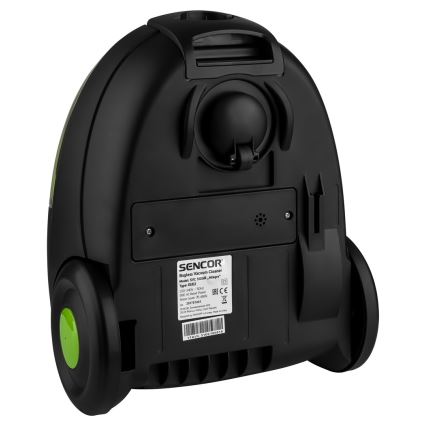 Sencor - Zak-loze Stofzuiger 1,5 l 890W/230V groen/zwart
