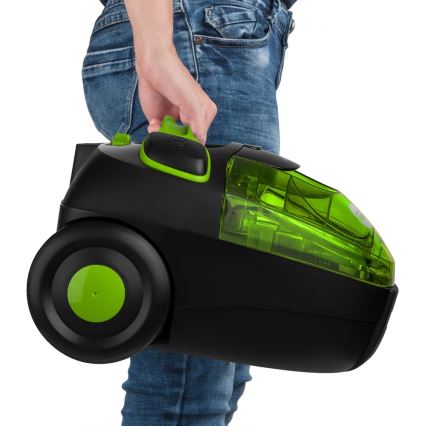 Sencor - Zak-loze Stofzuiger 1,5 l 890W/230V groen/zwart