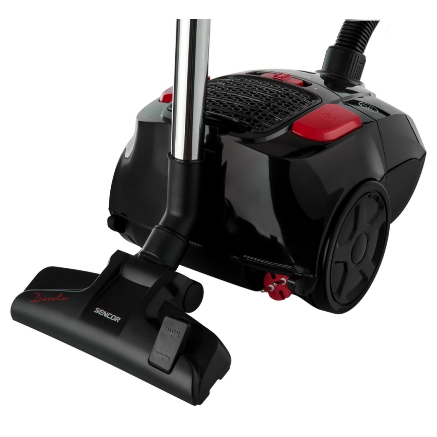 Sencor - Zak Stofzuiger 3 l 700W/230V zwart/rood