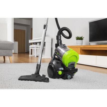 Sencor - Zakloze stofzuiger 2 l 700W/230V zwart/groen