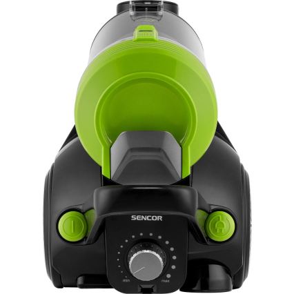 Sencor - Zakloze stofzuiger 2 l 700W/230V zwart/groen