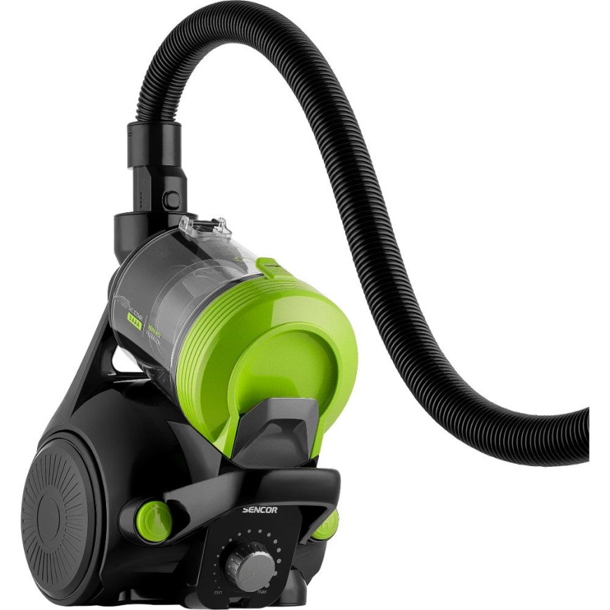 Sencor - Zakloze stofzuiger 2 l 700W/230V zwart/groen