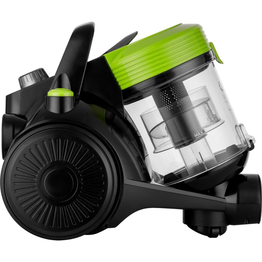 Sencor - Zakloze stofzuiger 2 l 700W/230V zwart/groen