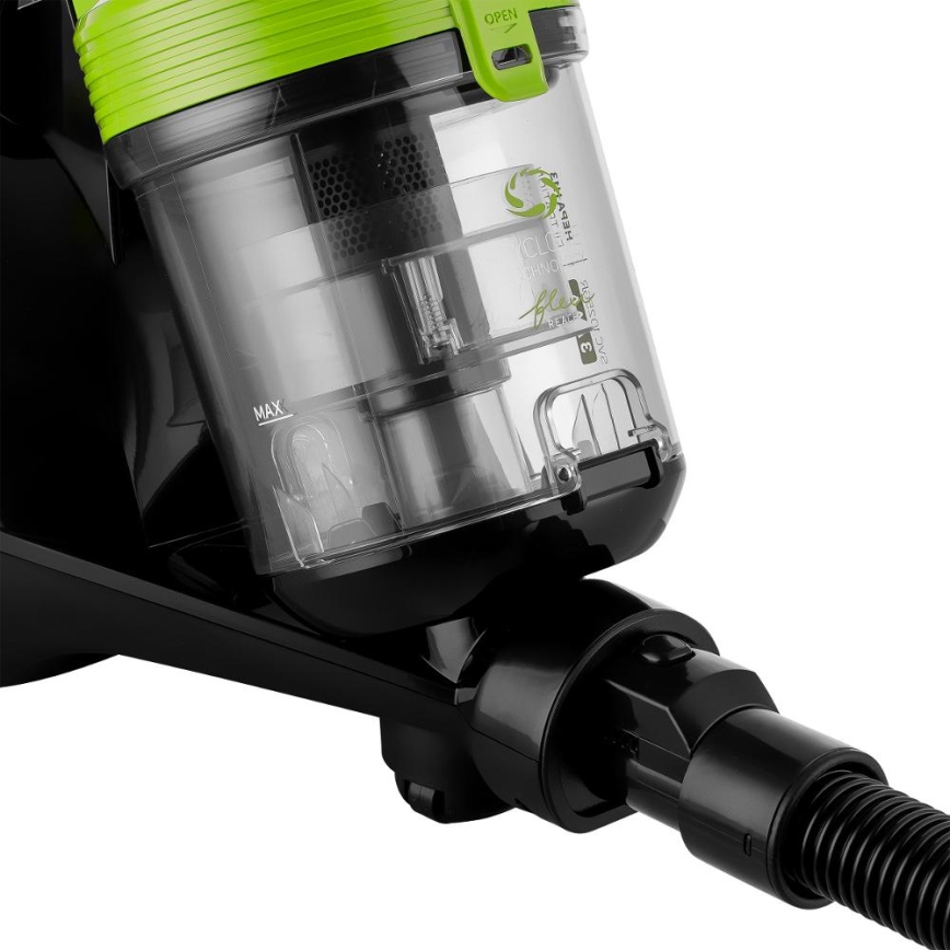 Sencor - Zakloze stofzuiger 2 l 700W/230V zwart/groen