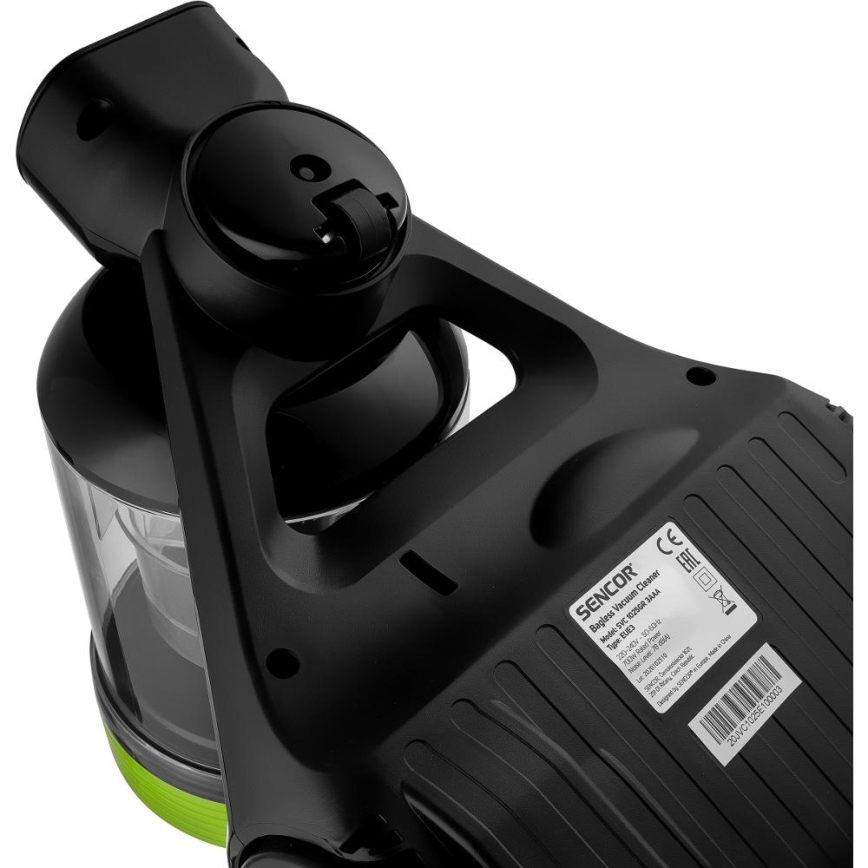Sencor - Zakloze stofzuiger 2 l 700W/230V zwart/groen