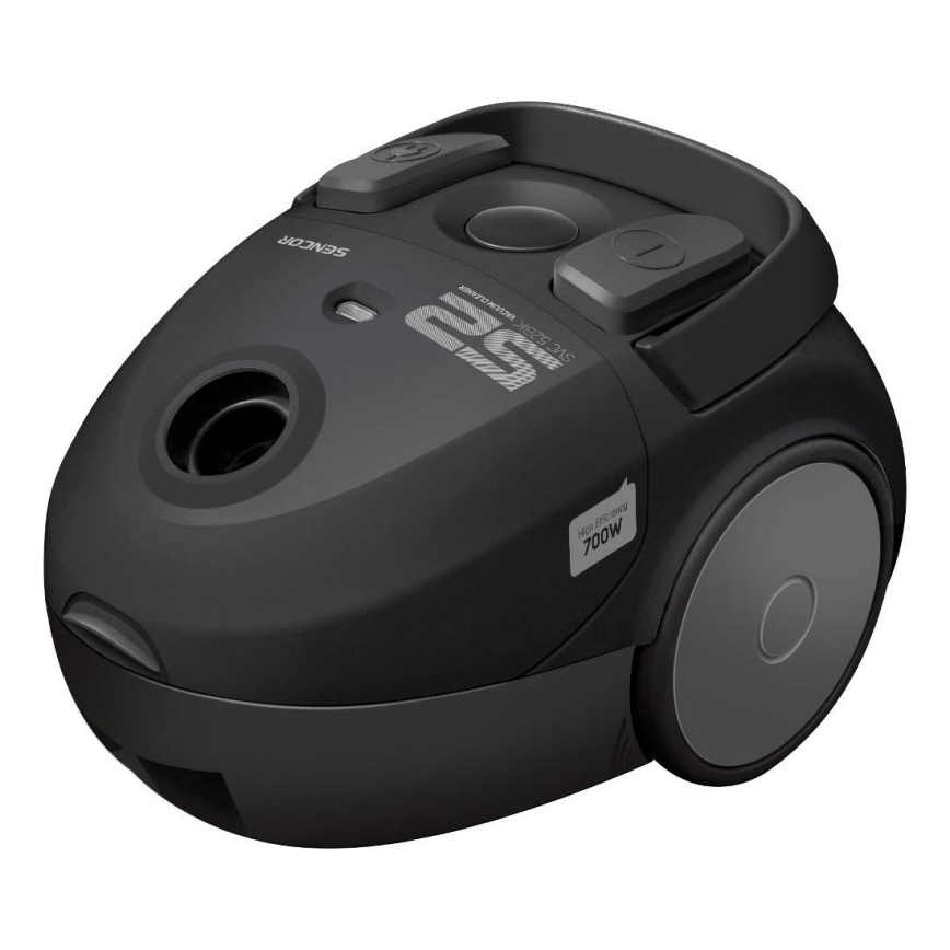 Sencor - Zakstofzuiger 1,5 l 700W/230V zwart