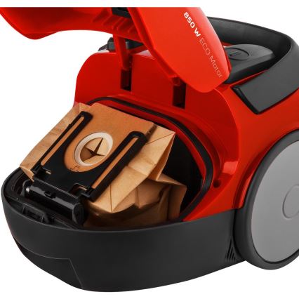 Sencor - Zakstofzuiger 1,5 l 850W/230V rood/zwart