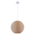 SENSAI hanglamp met kabel 1xE27/20W/230V Ø 40 cm beige