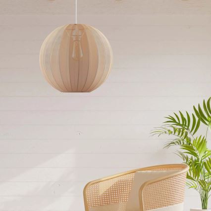 SENSAI hanglamp met kabel 1xE27/20W/230V Ø 40 cm beige