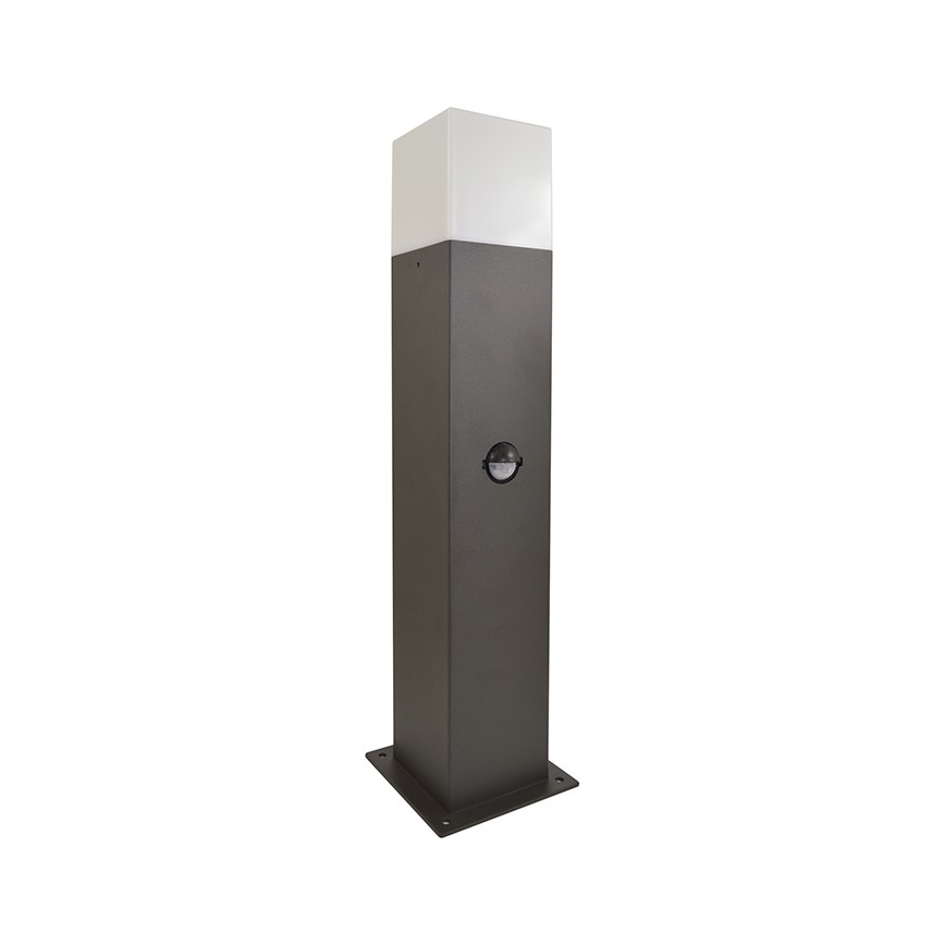 Sensorlamp voor buiten NEW YORK 1xE27/12W/230V IP44 44 cm antraciet