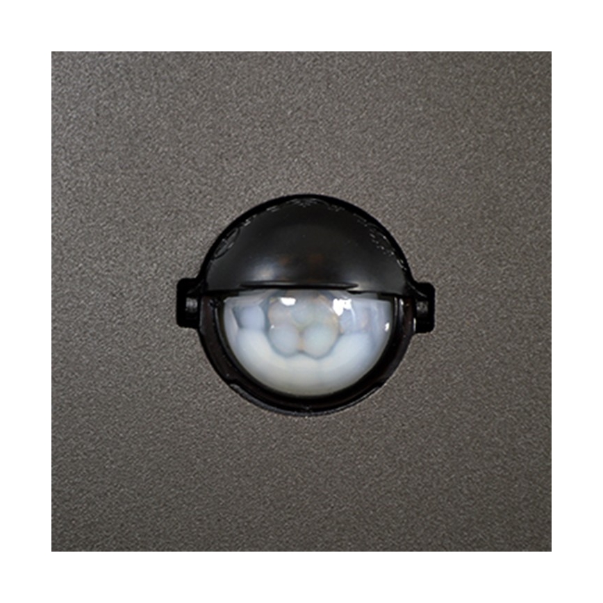 Sensorlamp voor buiten NEW YORK 1xE27/12W/230V IP44 44 cm antraciet