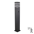 Sensorlamp voor buiten TEKSAS 1xE27/12W/230V IP44 74 cm antraciet