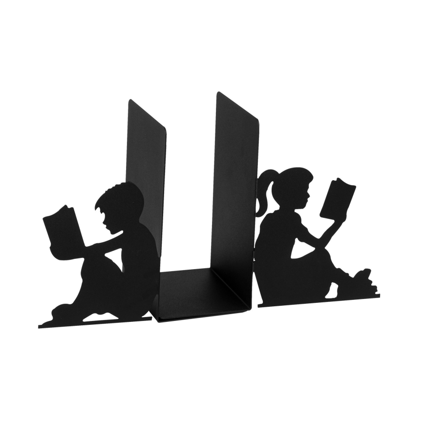 Serre-livre 22x40,5 cm noir