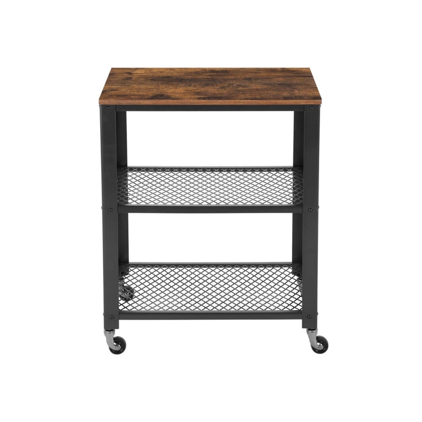 Serveertafel MARGE bruin/zwart