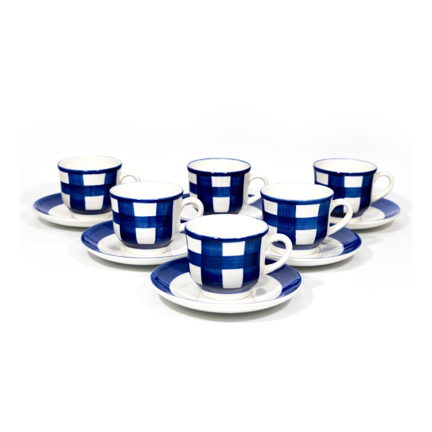 Tasse Céramique Euro 2024 Officielle - Hy-Pro - Bleu - Micro-ondes Et Lave-vaisselle