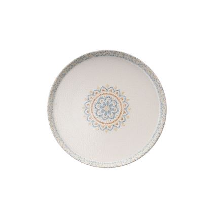 Service de table 12 pièces, blanc en porcelaine