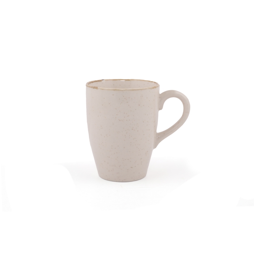 Service de table 16 pièces en porcelaine, beige