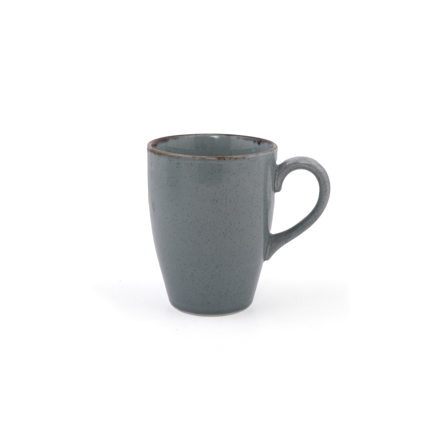 Service de table 16 pièces gris/porcelaine