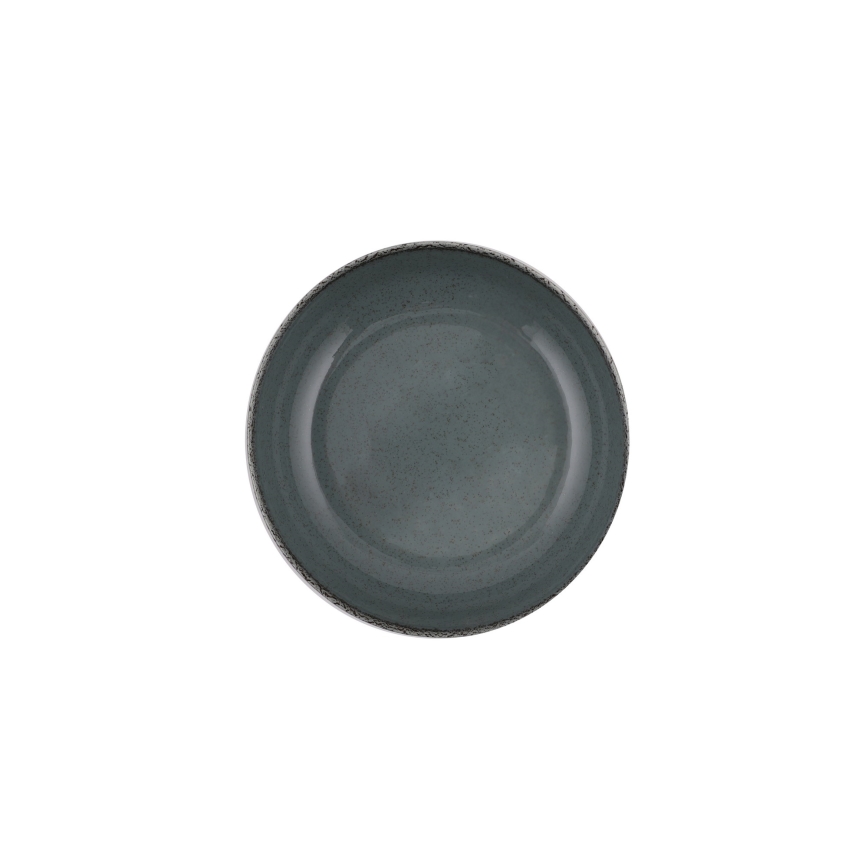 Service de table 16 pièces gris/porcelaine