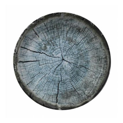 Service de table 18 pièces bleu/porcelaine