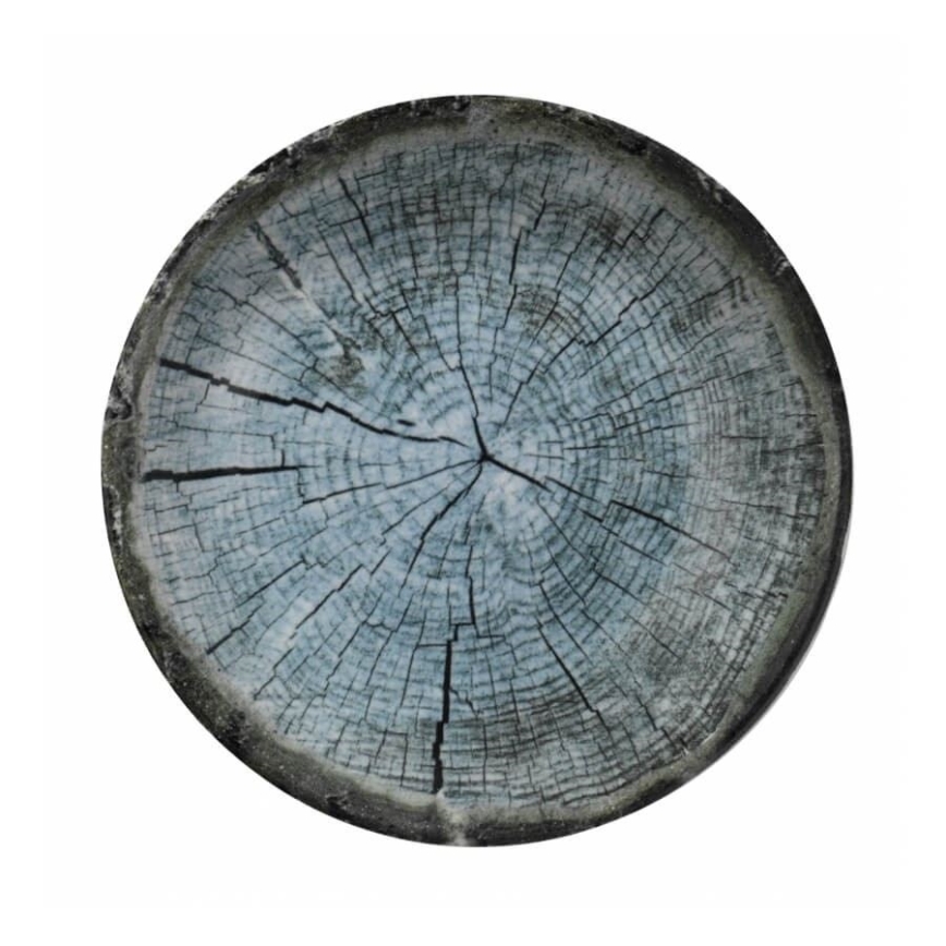 Service de table 18 pièces bleu/porcelaine