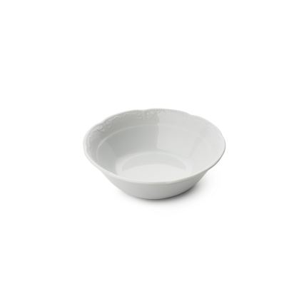 Service de table 18 pièces en porcelaine blanche