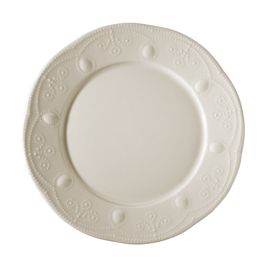 Service de table 24 pièces blanc/porcelaine