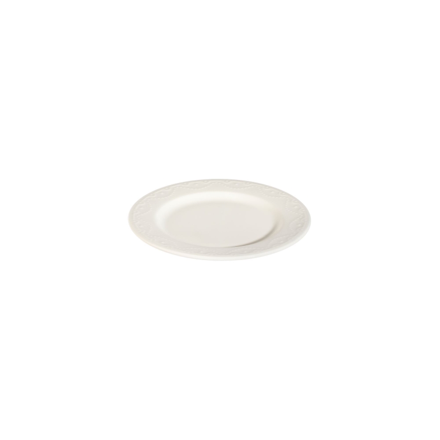 Service de table 24 pièces blanc/porcelaine