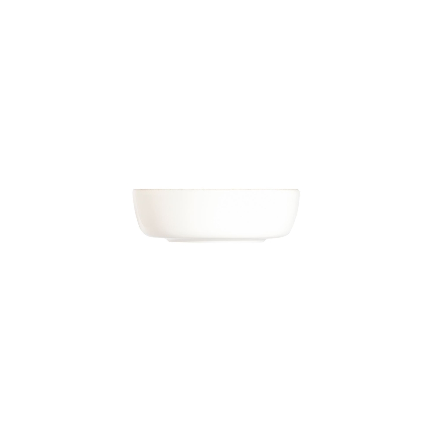 Service de table 24 pièces en porcelaine beige