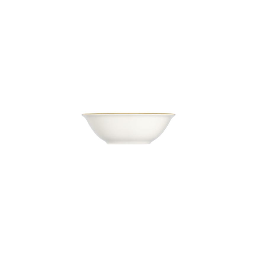 Service de table 24 pièces en porcelaine blanc/bleu/doré