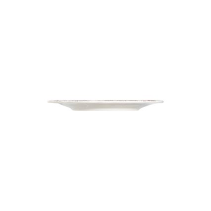 Service de table 24 pièces en porcelaine, blanc/rose