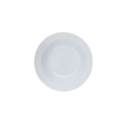 Service de table 24 pièces en porcelaine blanche