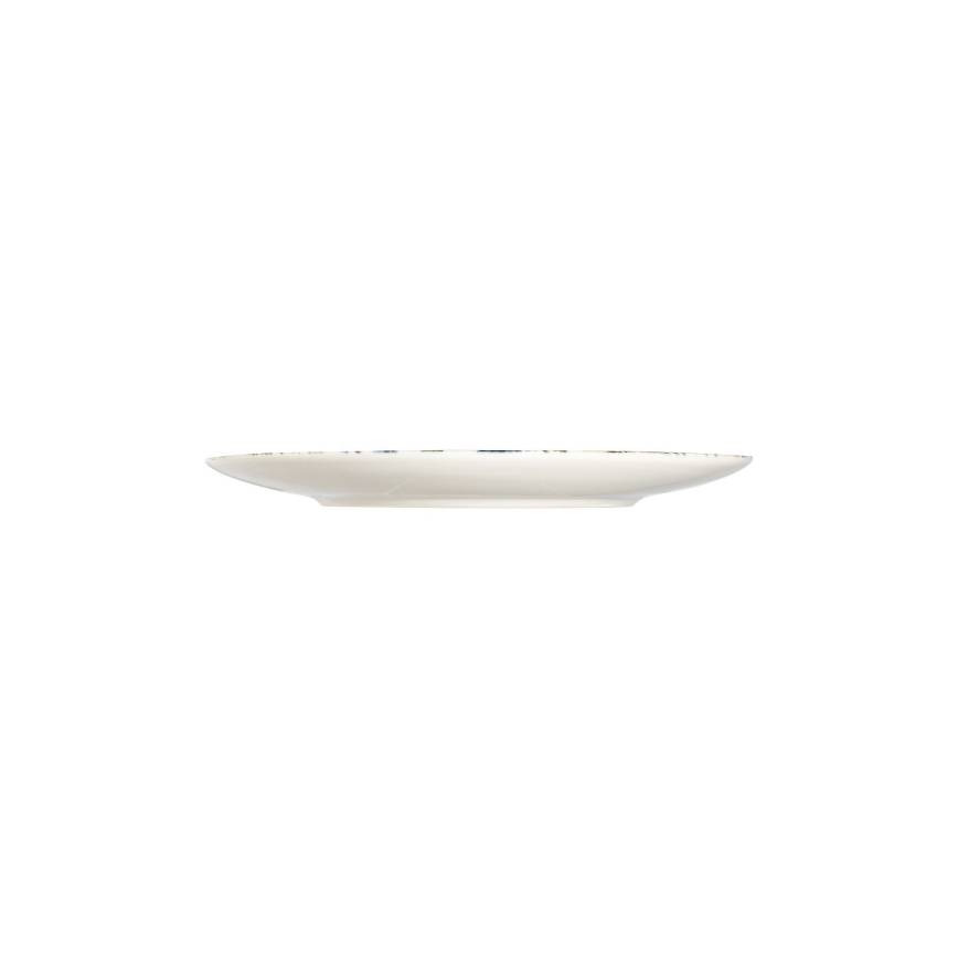 Service de table 24 pièces multicolore/bleu/porcelaine
