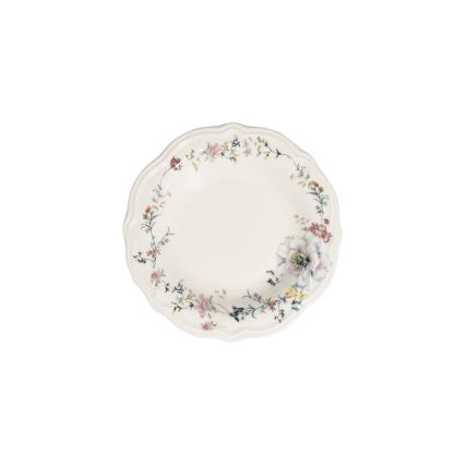 Service de table 24 pièces multicolore en porcelaine