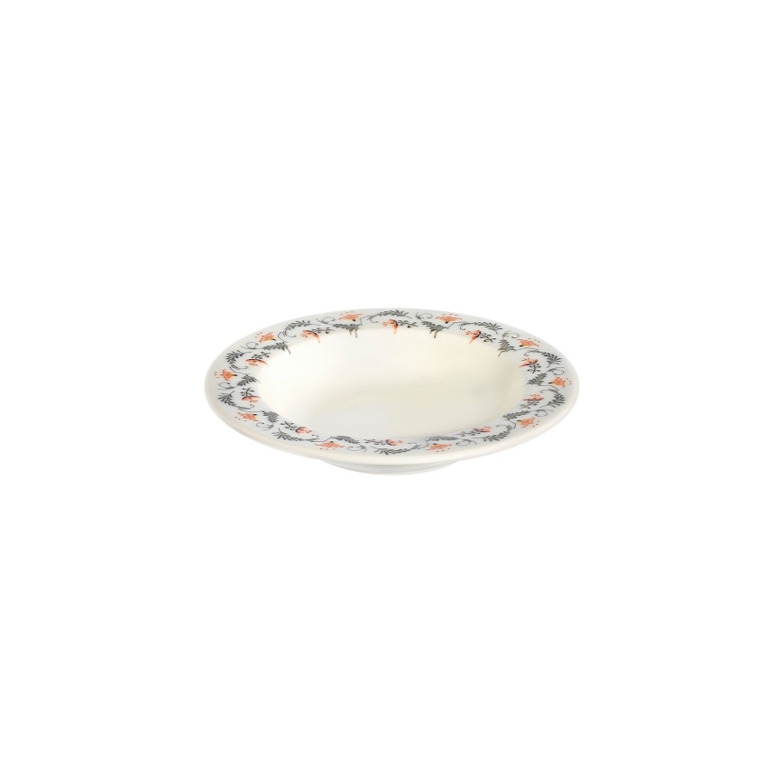 Service de table 24 pièces multicolore en porcelaine