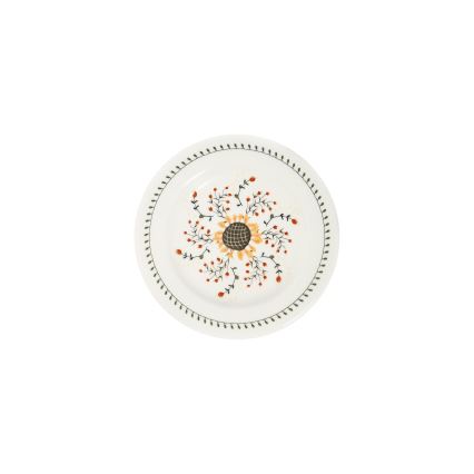 Service de table 24 pièces multicolore en porcelaine