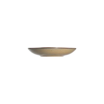 Service de table 24 pièces, multicolore/marron, en porcelaine