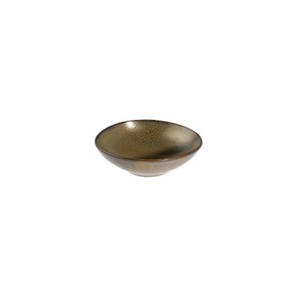Service de table 24 pièces, multicolore/marron, en porcelaine