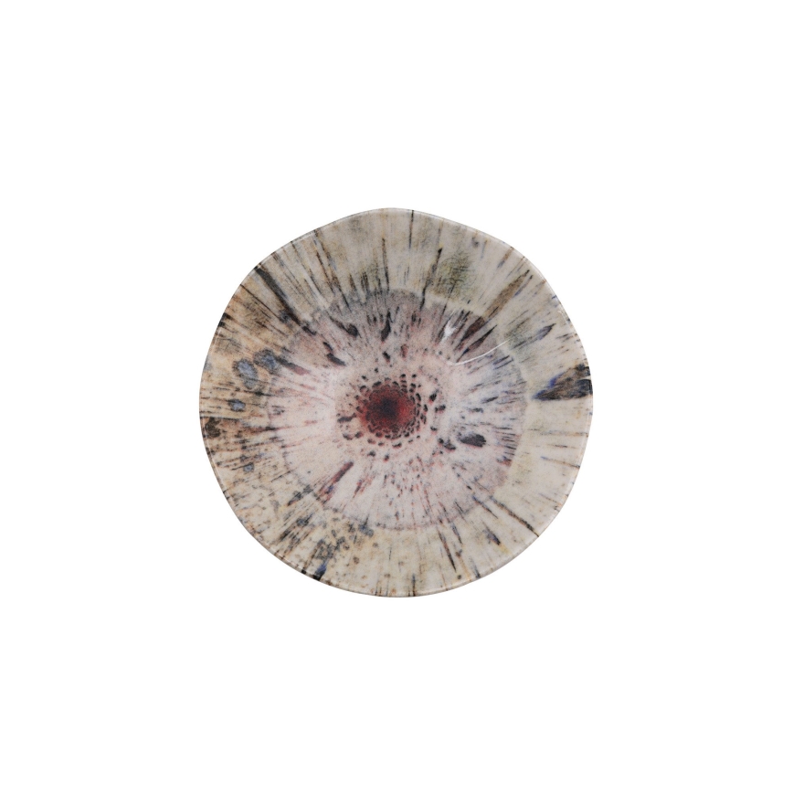 Service de table 24 pièces multicolore/porcelaine