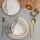 Service de table 24 pièces multicolore/porcelaine