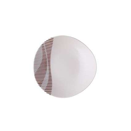 Service de table 24 pièces multicolore/porcelaine