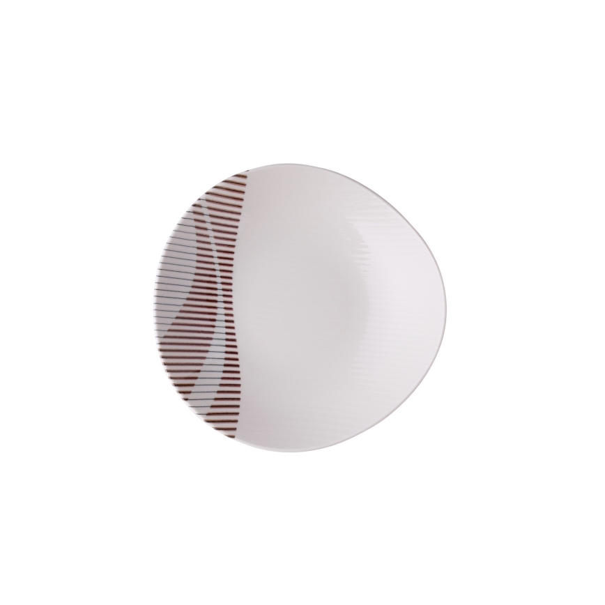 Service de table 24 pièces multicolore/porcelaine