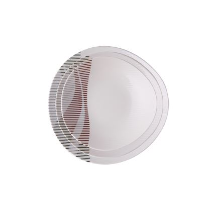 Service de table 24 pièces multicolore/porcelaine
