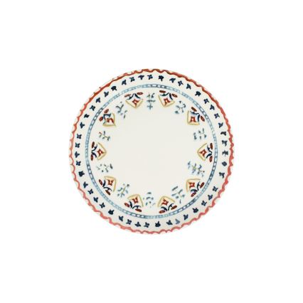 Service de table 24 pièces multicolore/porcelaine