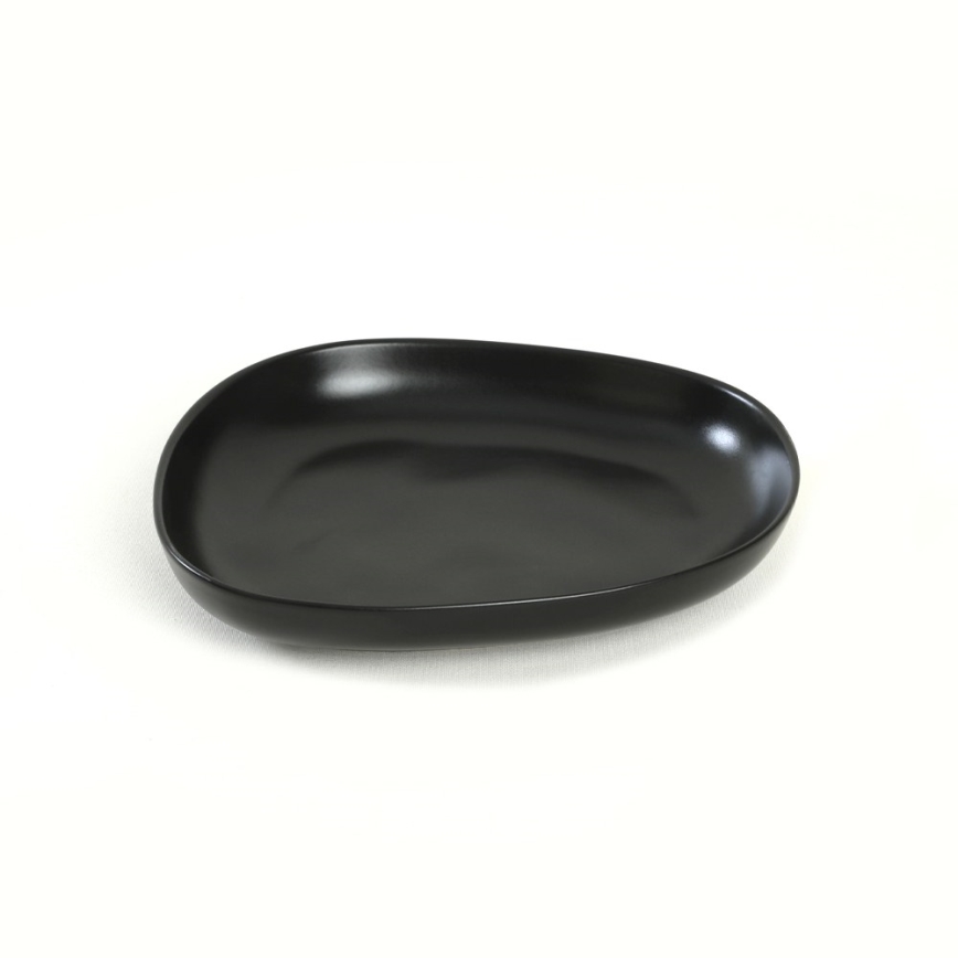 Service de table 24 pièces noir/grès