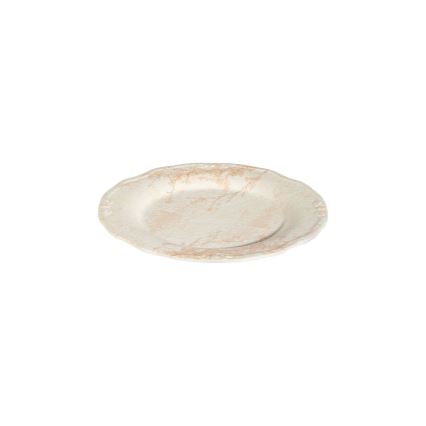 Service de table 27 pièces beige/porcelaine