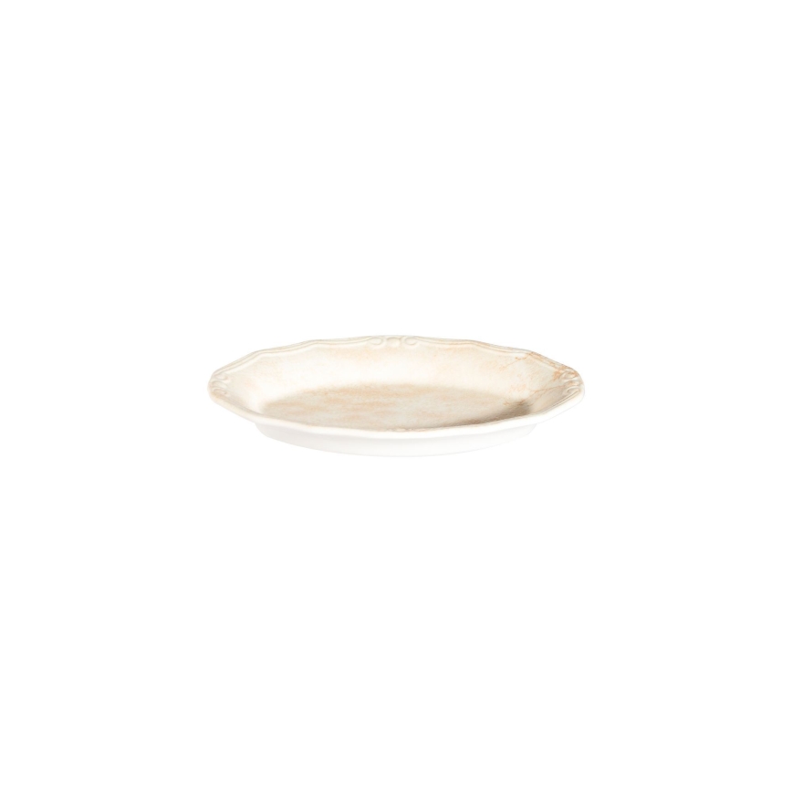 Service de table 27 pièces beige/porcelaine