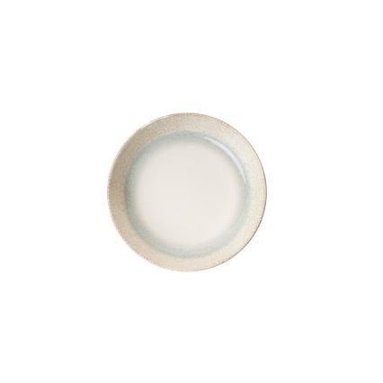 Service de table 27 pièces en porcelaine, beige et vert